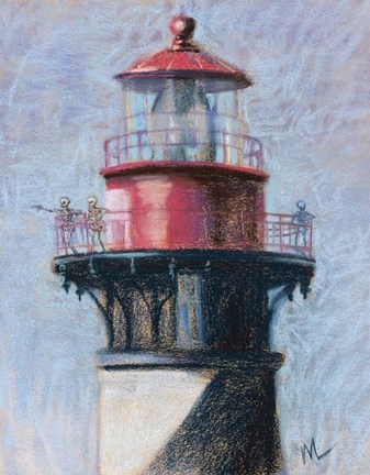 Framed I Can See my Crypt from here Print