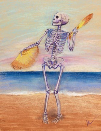 Framed Skelly Dancer No. 10 Print