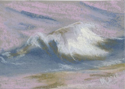 Framed Wave Portrait No. 49 Print