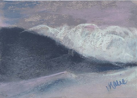 Framed Wave Portrait No. 57 Print