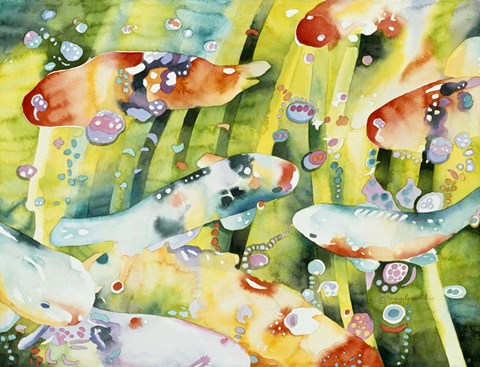 Framed Upstream Print