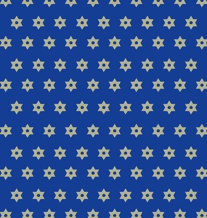 Framed Star Of David Print