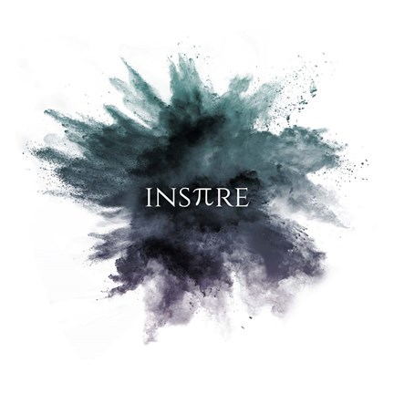 Framed Inspire Powder Explosion Green Print