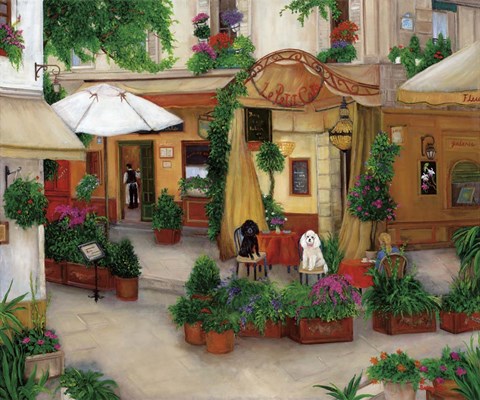 Framed Best Friends In Paris Print