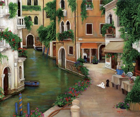 Framed Best Friends In Venice Print