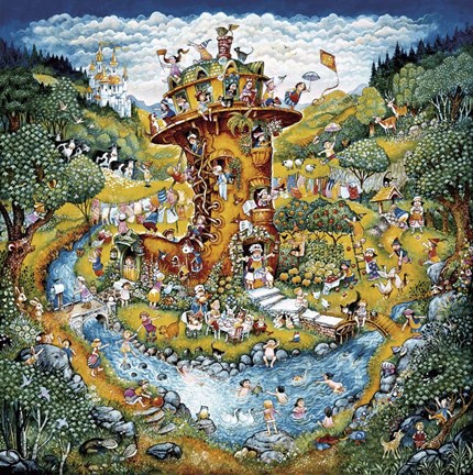 Framed Shoe Lady Print