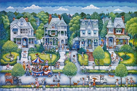 Framed Summer Day Print