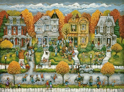 Framed &#39;Tis Autumn Print