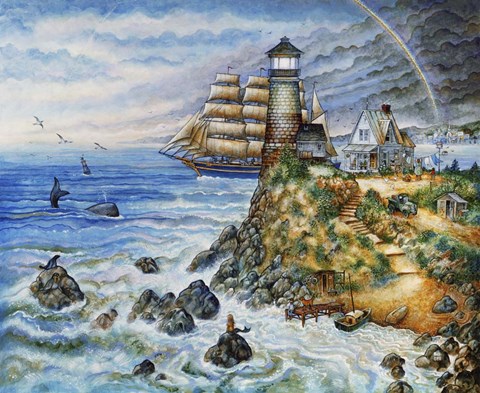 Framed Morning Light Print