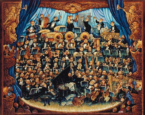 Framed Fortissimo Print