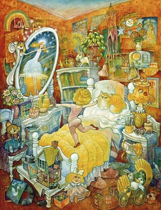 Framed Ballerina Print