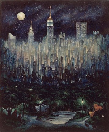 Framed Jungle Moon Print