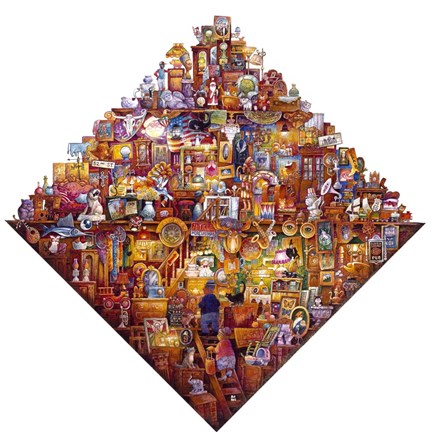 Framed Antique Attic Print