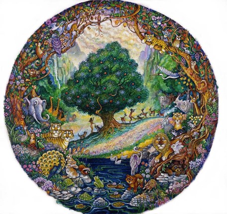 Framed Paradise Print