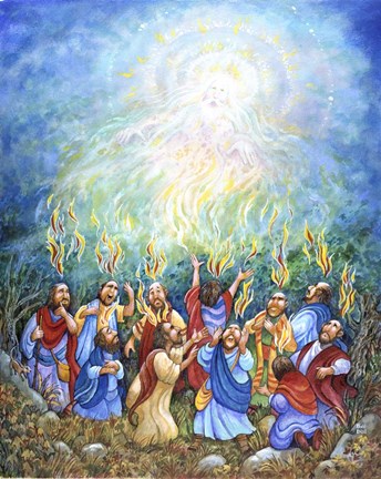 Framed Holy Ghost Print