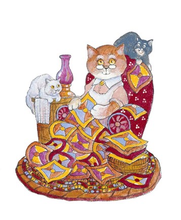 Framed Quilting Print