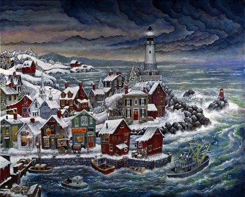 Framed Winter Light Print