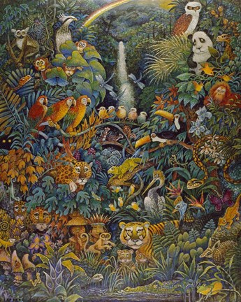 Framed Rainforest Print