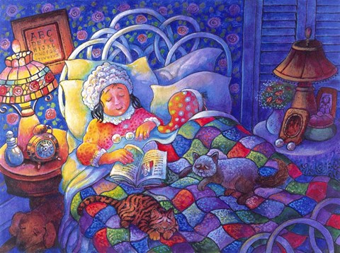 Framed Sound Asleep Print