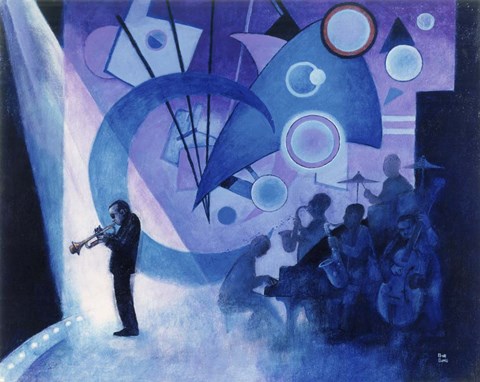 Framed Miles/ Kinda Blue Print