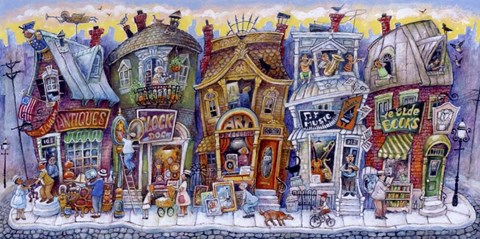 Framed Antiques and More Print