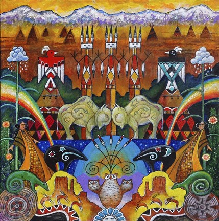 Framed Monument Valley Print