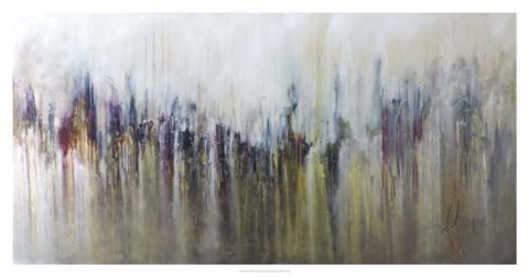 Framed Cascada Metalica Print