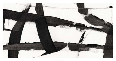 Framed Obsidian Harmony II Print