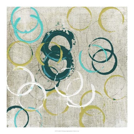 Framed Graffiti I Print