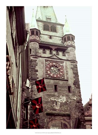 Framed Clock Tower II Print
