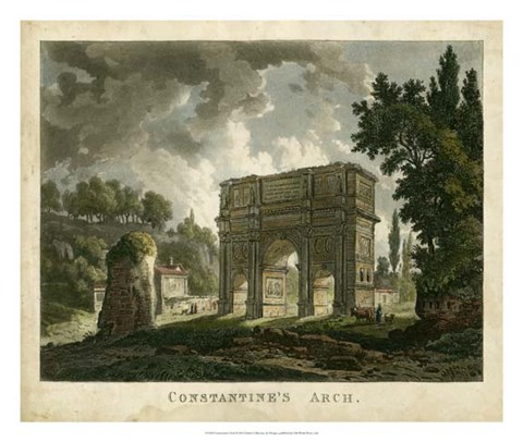 Framed Constantine&#39;s Arch Print