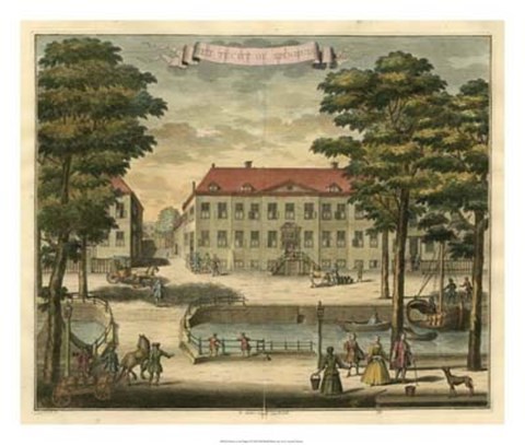 Framed Scenes of the Hague I Print