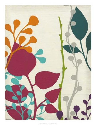 Framed Metro Garden II Print