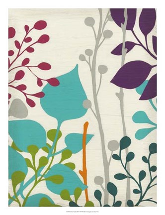 Framed Metro Garden III Print