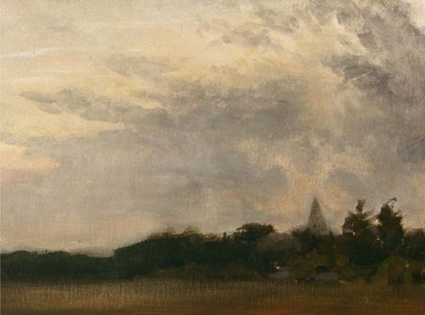 Framed Evening&#39;s Approach Print