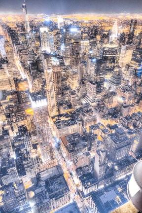 Framed Gotham City 1 Print