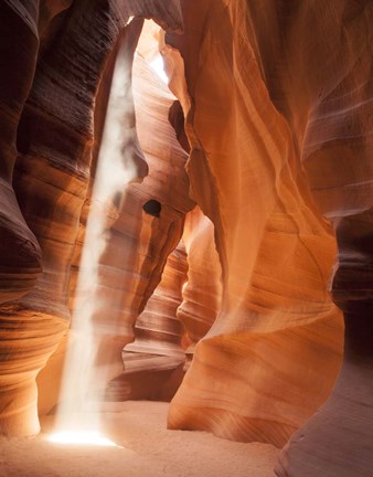 Framed Light Beam 3 Print