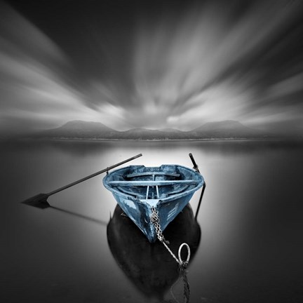 Framed Bote Fugado Dark - Pop Print