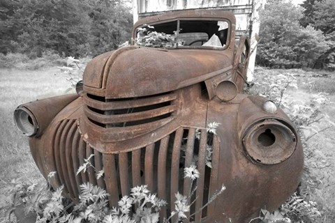 Framed Crescent Lake 73 - Color Print