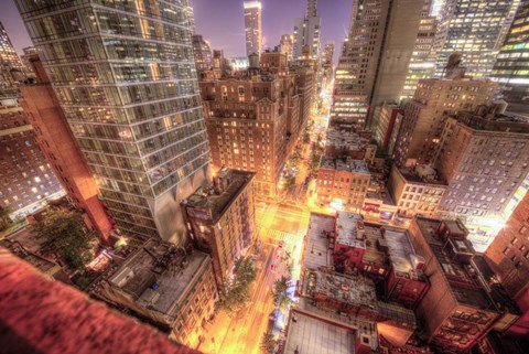 Framed Gotham City 6 Print