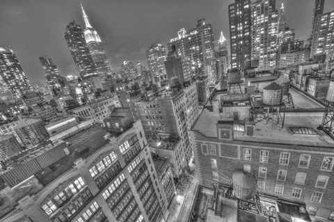 Framed Gotham City 11-2-2 Print