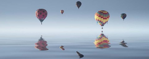 Framed Love is in Air VIII Print