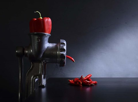 Framed Red and Hot Print