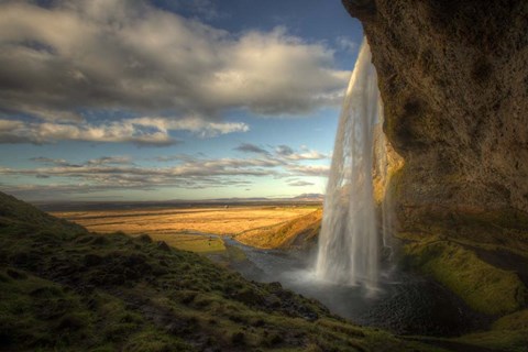 Framed Seljalandsfoss Print