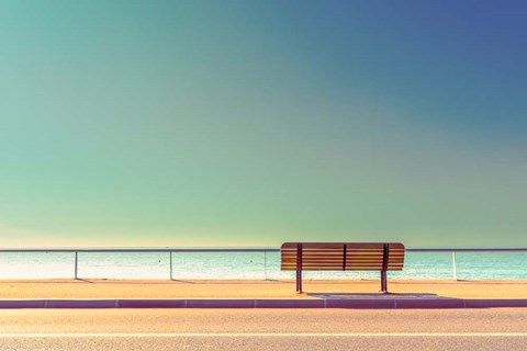 Framed Bench Print