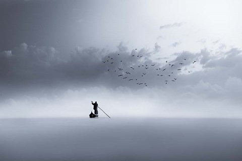 Framed Way Back Print