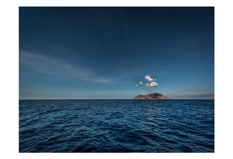 Framed Milos Rocks Island Print