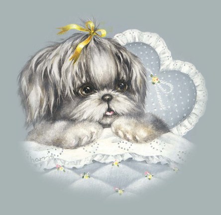 Framed Hush Puppy Print