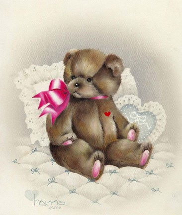 Framed I Love You Print