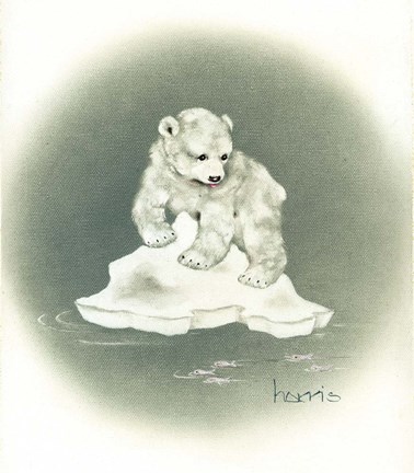 Framed Go With The Floe Print